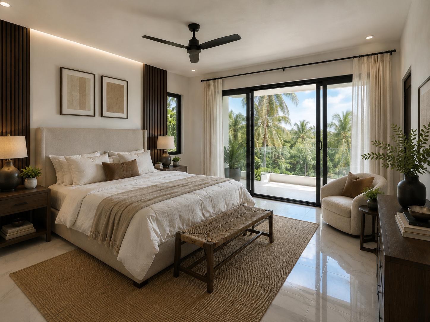 Sansurs Residence, Master Bedroom